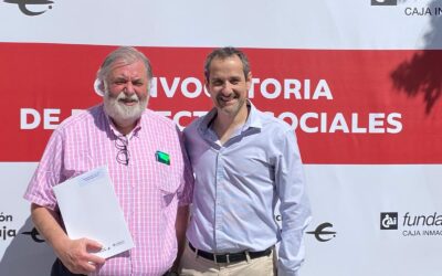 Firma de convenios con Fundación Ibercaja y Fundación CAI