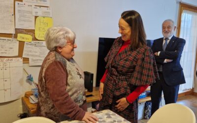 La consejera Carmen Susín y el gerente IASS visitan un piso de Kairós y anuncian la continuidad del proyecto Mi Casa con una importante inversión anual