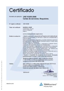 Carta servicios 2025